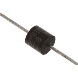 2 pcs - STMicroelectronics BZW50-100B, Bi-Directional TVS Diode, 5000W, 2-Pin R 6