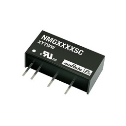 1 pcs - Murata Power Solutions NMG DC-DC Converter, 9V dc/ 222mA Output, 13.5 - 16.5 V dc Input, 2W, Through Hole, +85°C