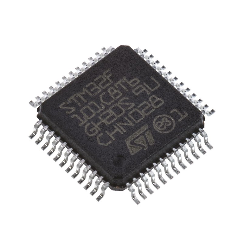 250 pcs - STMicroelectronics STM32F101C8T6, 32bit ARM Cortex M3 Microcontroller, STM32F1, 36MHz, 64 kB Flash, 48-Pin LQFP