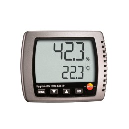 1 pcs - Testo 608-H1 Digital Thermohygrometer, ±3 %RH Accuracy, +50°C Max, 95%RH Max