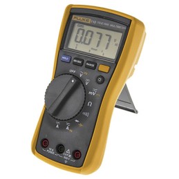 1 pcs - Fluke 115 Handheld Digital Multimeter, True RMS, 10A ac Max, 10A dc Max, 600V ac Max - UKAS Calibrated