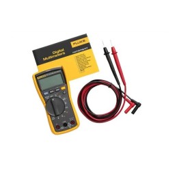 1 pcs - Fluke 115 Handheld Digital Multimeter, True RMS, 10A ac Max, 10A dc Max, 600V ac Max - UKAS Calibrated