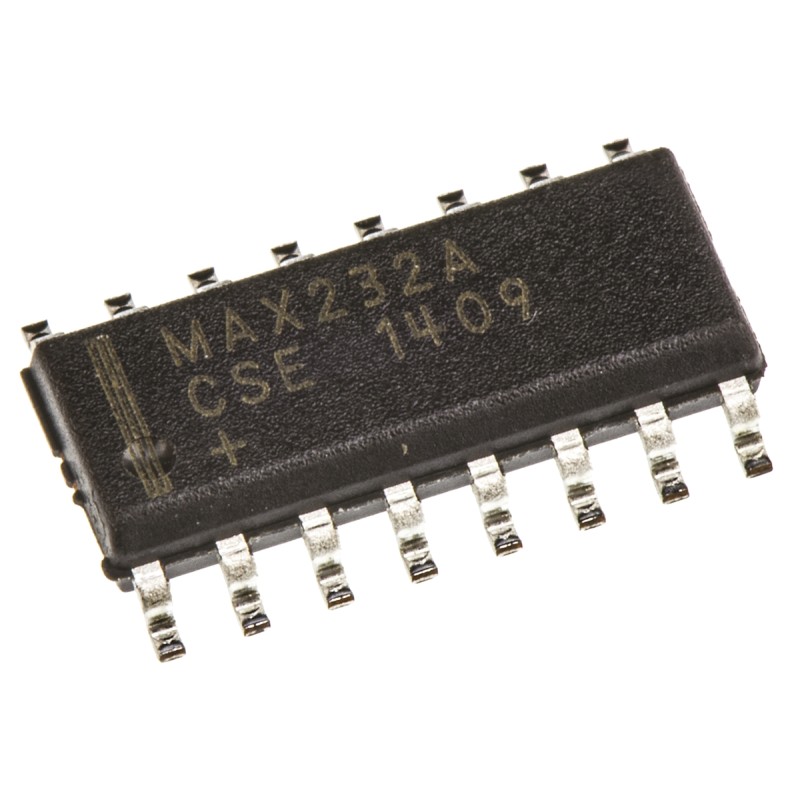 2 pcs - Maxim Integrated MAX232ACSE+ Line Transceiver, 16-Pin SOIC