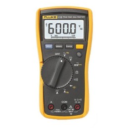 1 pcs - Fluke 115 Handheld Digital Multimeter, True RMS, 10A ac Max, 10A dc Max, 600V ac Max