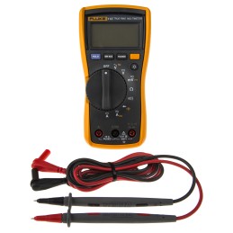 1 pcs - Fluke 115 Handheld Digital Multimeter, True RMS, 10A ac Max, 10A dc Max, 600V ac Max