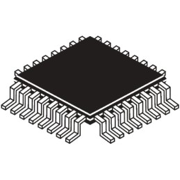 250 pcs - Silicon Labs C8051F38C-GQ, 8bit 8051 Microcontroller, C8051F, 48MHz, 16 kB Flash, 32-Pin LQFP