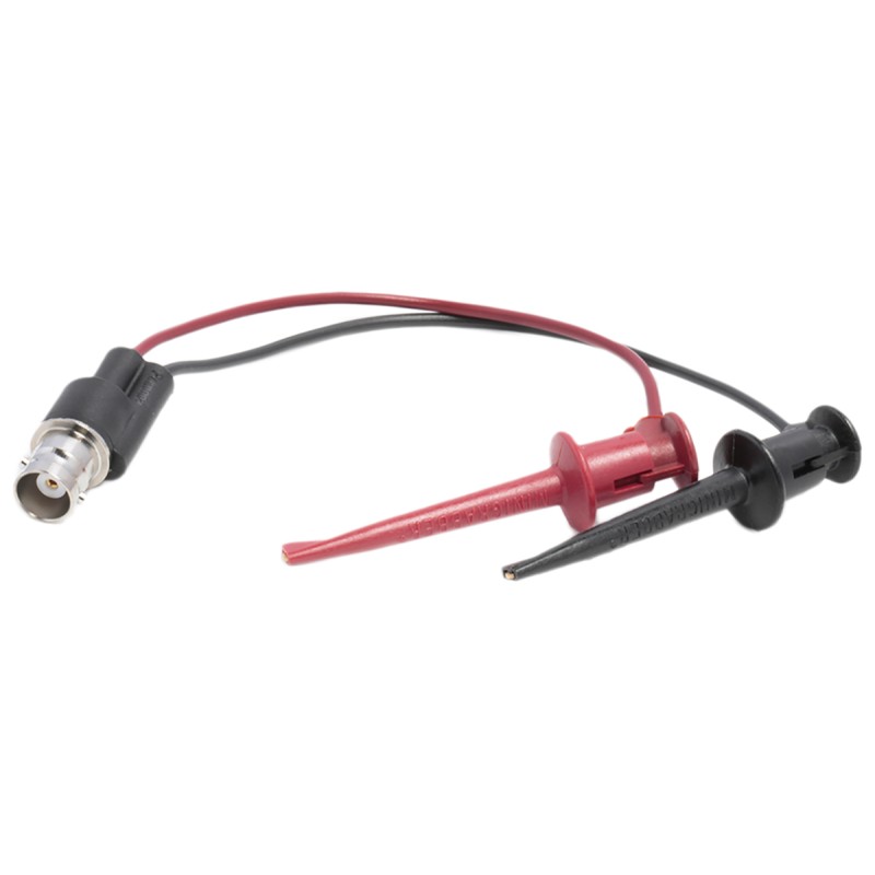 1 pcs - Pomona BNC Test Lead, 300V ac, Black, Red, 140mm Lead Length