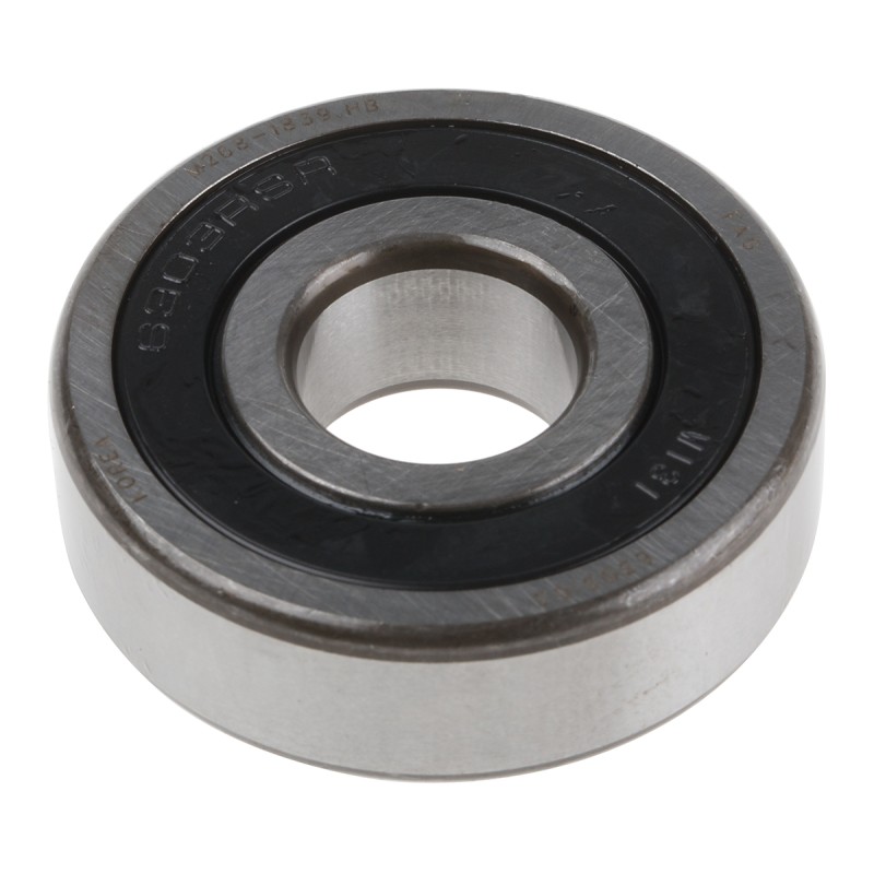 1 pcs - FAG 6303-C-2HRS-C3 Single Row Deep Groove Ball Bearing- Both Sides Sealed 17mm I.D, 47mm O.D