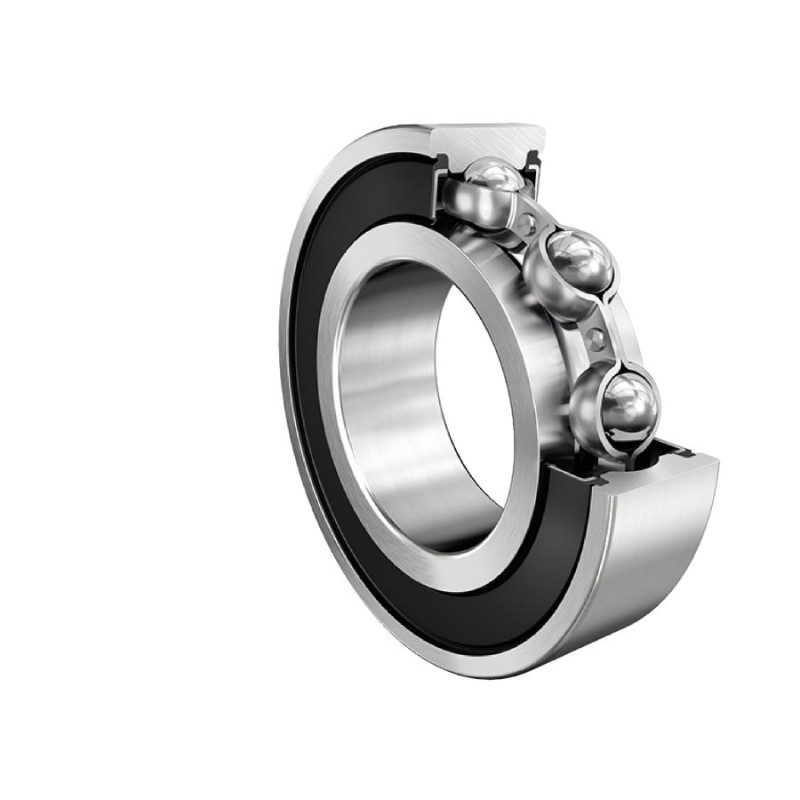 1 pcs - FAG 63004-A-2RSR Single Row Deep Groove Ball Bearing- Both Sides Sealed 20mm I.D, 42mm O.D