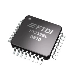 2 pcs - FTDI Chip FT232BL-TRAY, USB Controller, USB 2.0, 6 V, 32-Pin LQFP