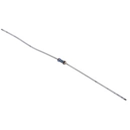 500 pcs - Vishay 220Ω Thin Film Resistor 0.4W ±1% MBA02040C2200FC100