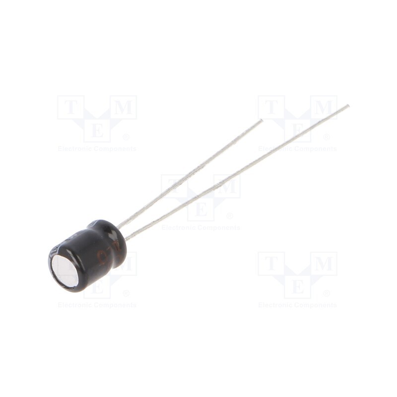 10 pcs x PANASONIC - ECEA1CKS100 - Capacitor: electrolytic, THT, 10uF, 16VDC, Ø4x5mm, Pitch: 1.5mm