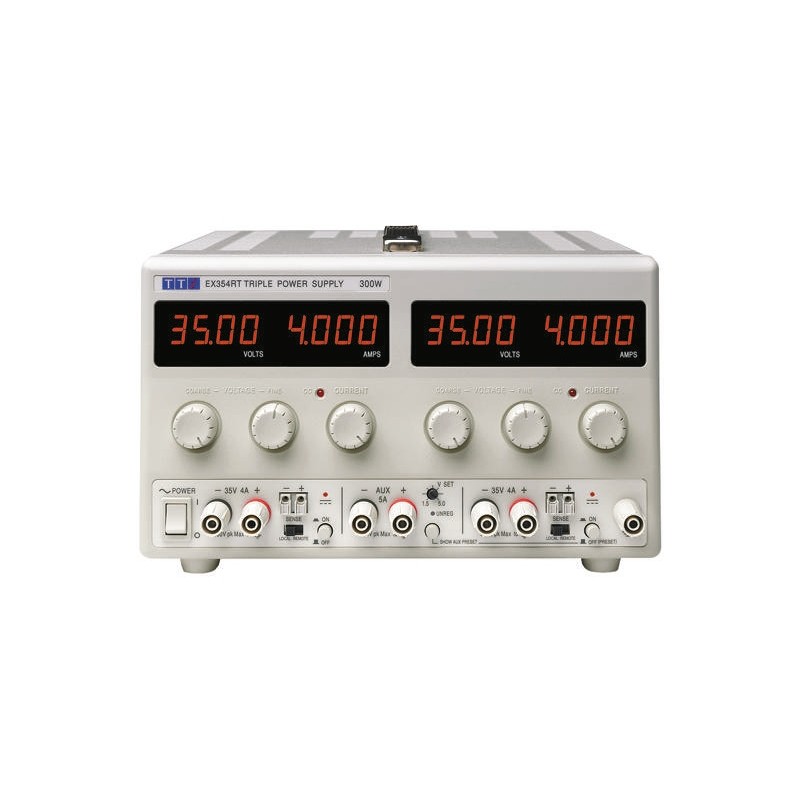 1 pcs - Aim-TTi EX-R Series Digital Bench Power Supply, 0 - 35V, 0 - 4A, 3-Output, 305W - UKAS Calibrated