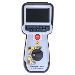 1 pcs - Megger DLRO2 Handheld Ohmmeter, 2000 Ω Max, 100mΩ Resolution, Low Resistance