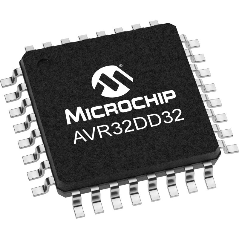 250 pcs - Microchip AVR32DD32-I/PT, 8bit AVR Microcontroller, AVR, 24MHz, 32 KB Flash, 32-Pin TQFP