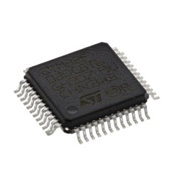 250 pcs - STMicroelectronics STM32F030C8T6, 32bit ARM Cortex M0 Microcontroller, STM32F0, 48MHz, 64 kB Flash, 48-Pin LQFP