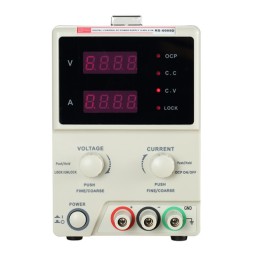 1 pcs - RS PRO Digital Bench Power Supply, 0 - 60V, 0 - 5A, 1-Output, 300W - RS Calibrated