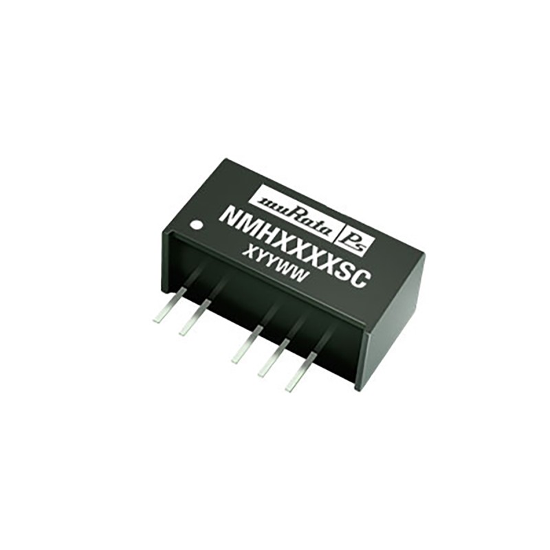 1 pcs - Murata Power Solutions NMH DC-DC Converter, ±12V dc/ ±83mA Output, 10.8 - 13.2 V dc Input, 2W, Through Hole,