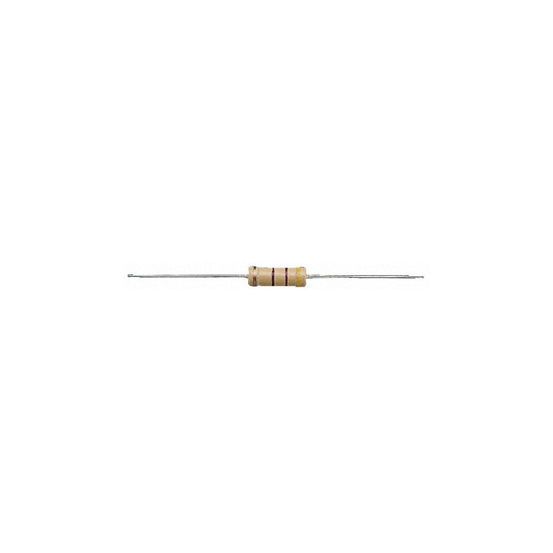 100 pcs - TE Connectivity 3.3kΩ Carbon Film Resistor 2W ±5% CFR200J3K3