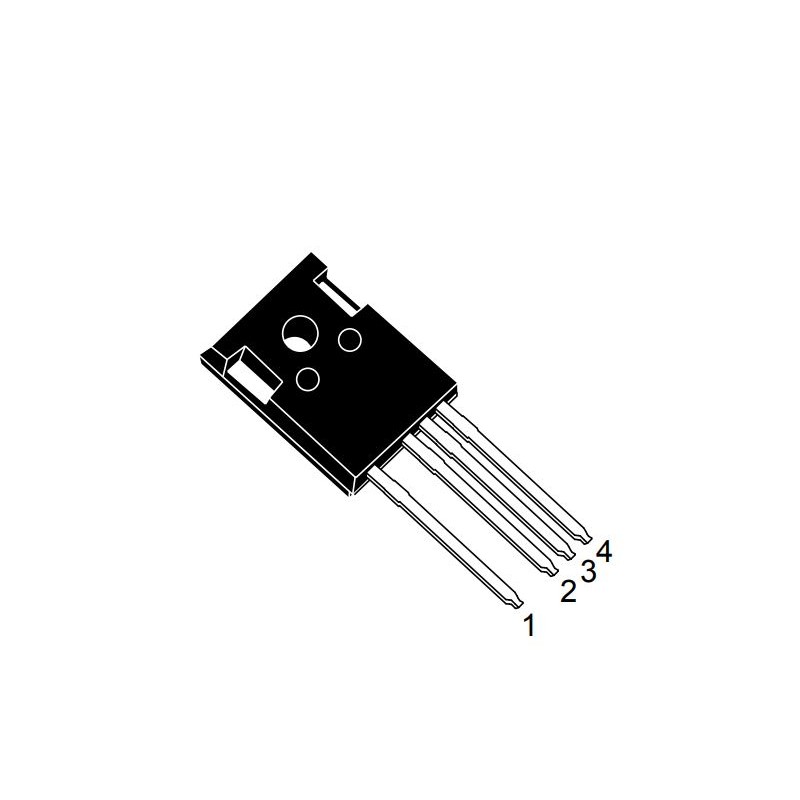 30 pcs - N-Channel MOSFET, 37 A, 650 V, 4-Pin TO-247-4 STMicroelectronics STW75N65DM6-4