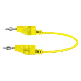1 pcs - Staubli, 15A, 30 V ac, 60V dc, Yellow, 500mm Lead Length
