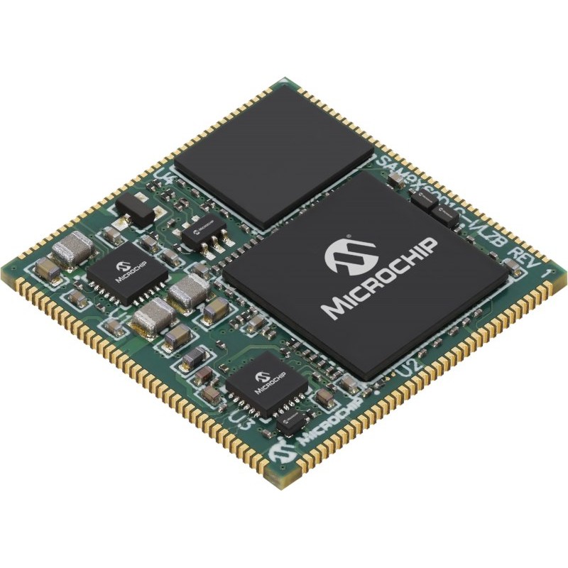 36 pcs - Microchip SAM9X60D1G-I/LZB, ARM926EJ-S Microprocessor SAM9X60 600MHz