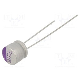 1 pcs x PANASONIC - 20SEP22M - Capacitor: polymer, 22uF, 20VDC, SEP, THT, ±20%, -55÷105°C, Ø6.3x6mm