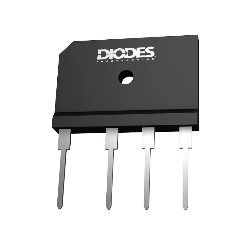 2 pcs - Diodes Inc Bridge Rectifier, 15A, 600V