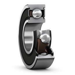 1 pcs - SKF 6005-2RSLTN9/C3VT162 Single Row Deep Groove Ball Bearing- Both Sides Sealed 25mm I.D, 47mm O.D