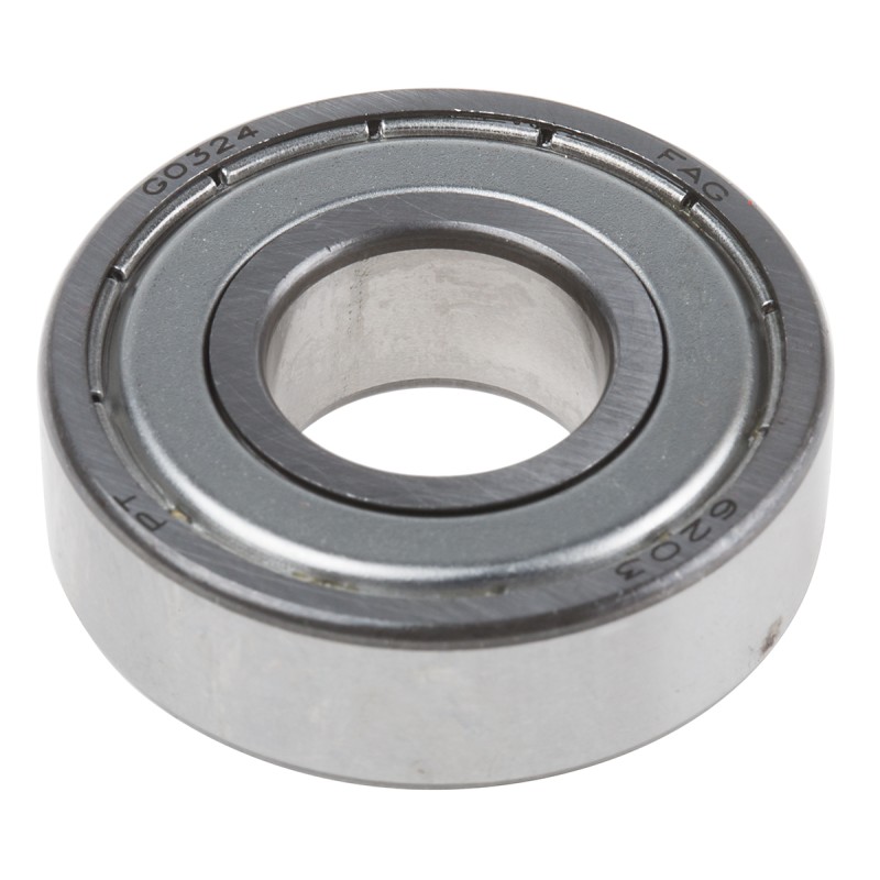 1 pcs - FAG 6203-C-2Z Single Row Deep Groove Ball Bearing- Both Sides Shielded 17mm I.D, 40mm O.D