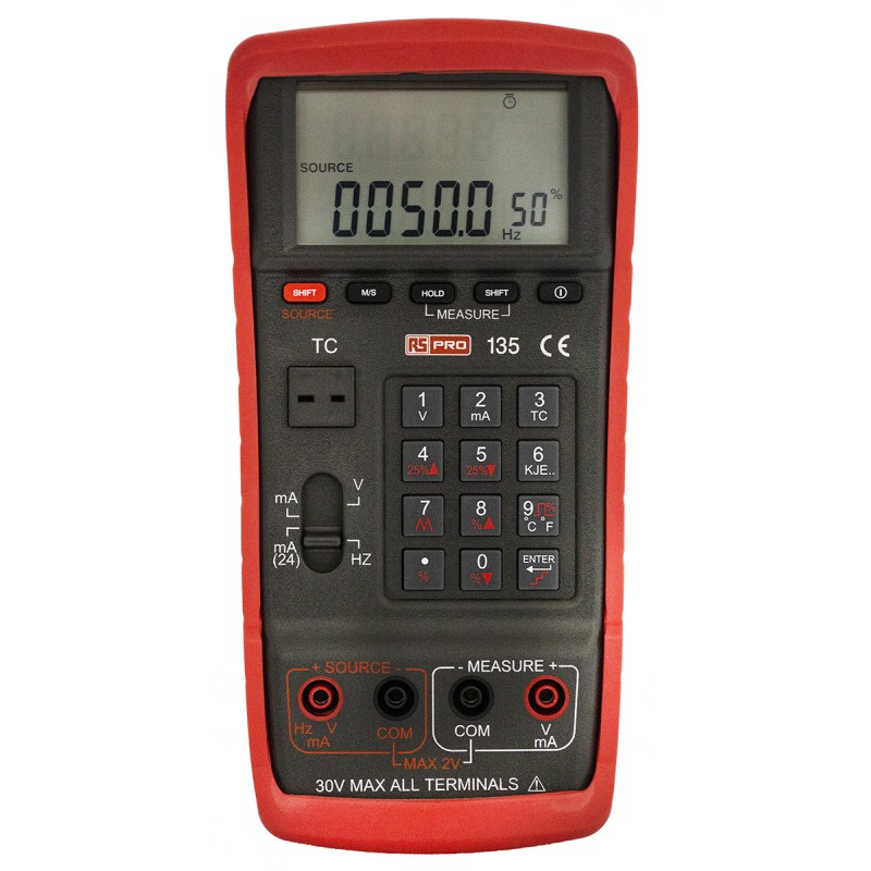 1 pcs - RS PRO RS 135 Multi Function Calibrator