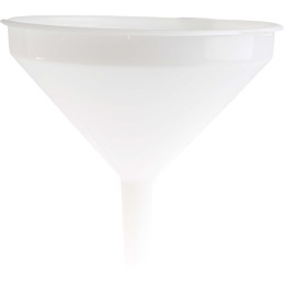 1 pcs - RS PRO HDPE Industrial Funnel, With 245mm Funnel Diameter, 24mm Stem Diameter