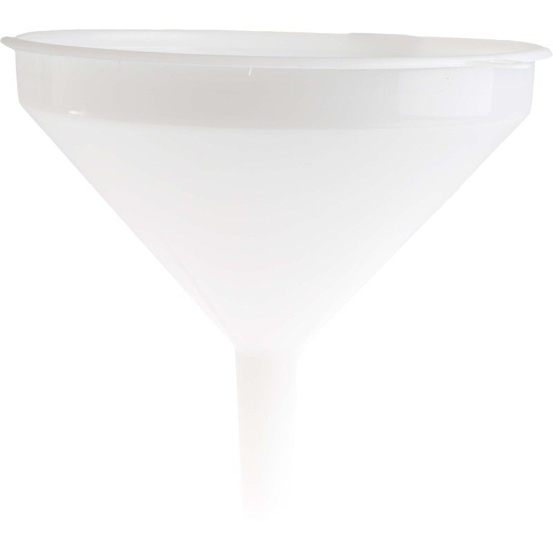 1 pcs - RS PRO HDPE Industrial Funnel, With 245mm Funnel Diameter, 24mm Stem Diameter