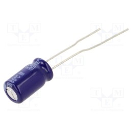 10 pcs x PANASONIC - ECA1AM331I - Capacitor: electrolytic, THT, 330uF, 10VDC, Ø6.3x11.2mm, ±20%, M-A