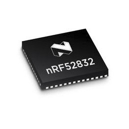 490 pcs - Nordic Semiconductor nRF52832-QFAA-T, 32-bit ARM Cortex M4, Bluetooth Smart Bluetooth System On Chip SOC 48-Pin QFN