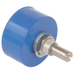 25 pcs - Bourns 10kΩ Rotary Potentiometer Continuous-Turns 1-Gang Bushing Mount, 6657S-1-103