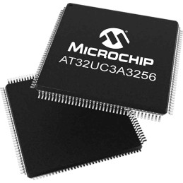 60 pcs - Microchip AT32UC3A3256-ALUT, 32bit AVR32 Microcontroller, AVR, 84MHz, 256 kB Flash, 144-Pin LQFP