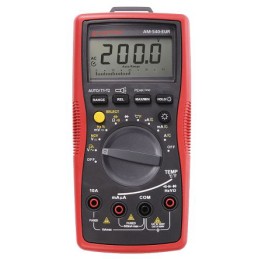 1 pcs - Amprobe AM-540-EUR Handheld Digital Multimeter, 10A ac Max, 10A dc Max, 1000V ac Max - UKAS Calibrated