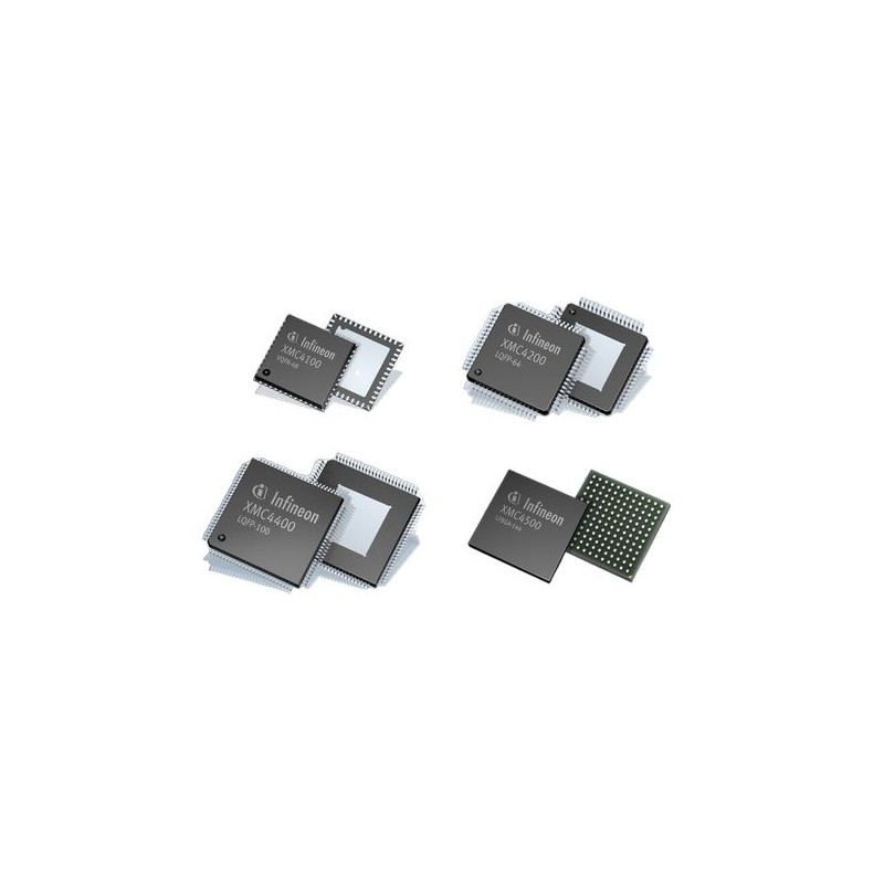 60 pcs - Infineon XMC4504F144F512ACXQMA1 32-bit ARM Cortex M4 Microcontroller, XMC4500, 144-Pin LFBGA