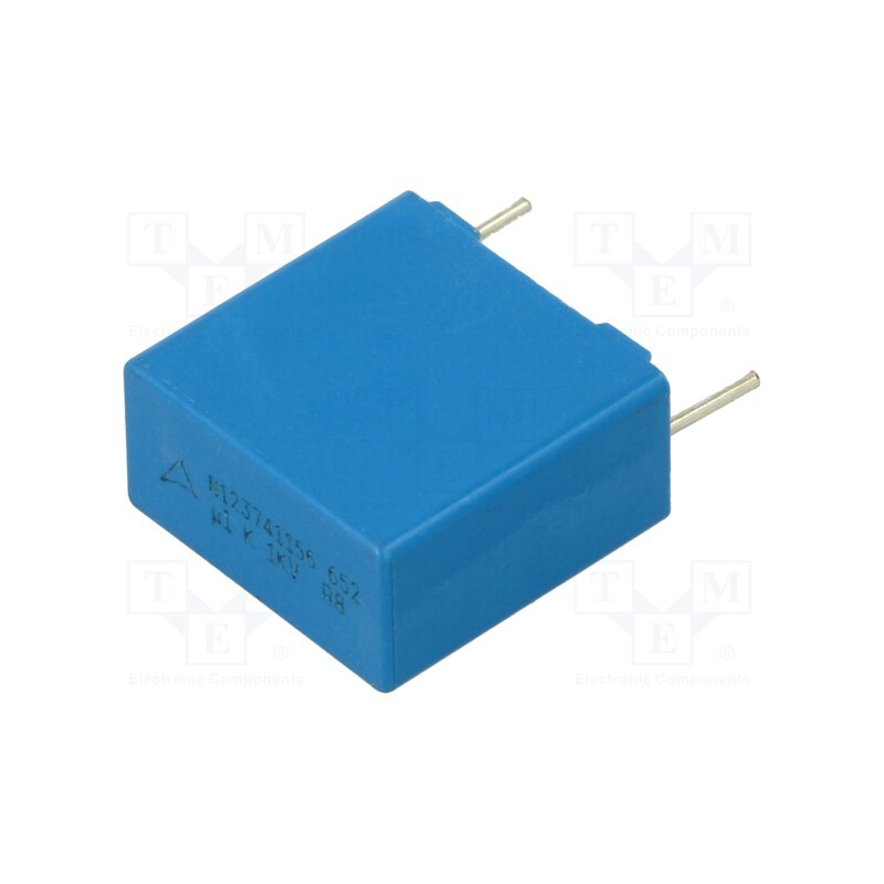 1 pcs x EPCOS - B32652A0104K000 - Capacitor: polypropylene, 100nF, 18x17.5x9mm, THT, ±10%, 15mm, bulk
