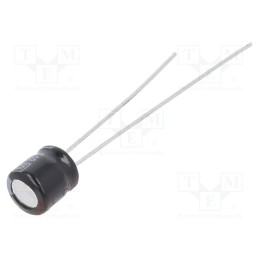 10 pcs x PANASONIC - ECEA1EKS100 - Capacitor: electrolytic, THT, 10uF, 25VDC, Ø5x5mm, Pitch: 2mm, ±20%
