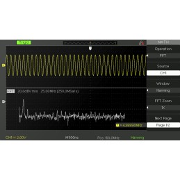 1 pcs - RS PRO RSDS1072CML+ Digital Bench Oscilloscope, 2 Analogue Channels, 70MHz - UKAS Calibrated