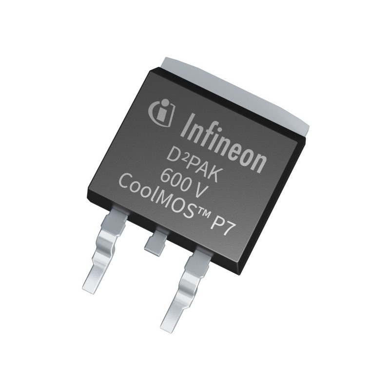 2 pcs - N-Channel MOSFET Transistor & Diode, 151 A, 650 V, 3-Pin D2PAK Infineon IPB60R060P7ATMA1