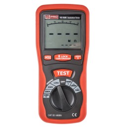 1 pcs - RS PRO RS5505 Insulation Tester, 125V Min, 1000V Max, 4GΩ Max, CAT III 1000V
