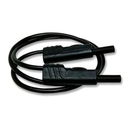 1 pcs - Hirschmann Test & Measurement, 16A, 30 V ac, 60V dc, Black, 250mm Lead Length