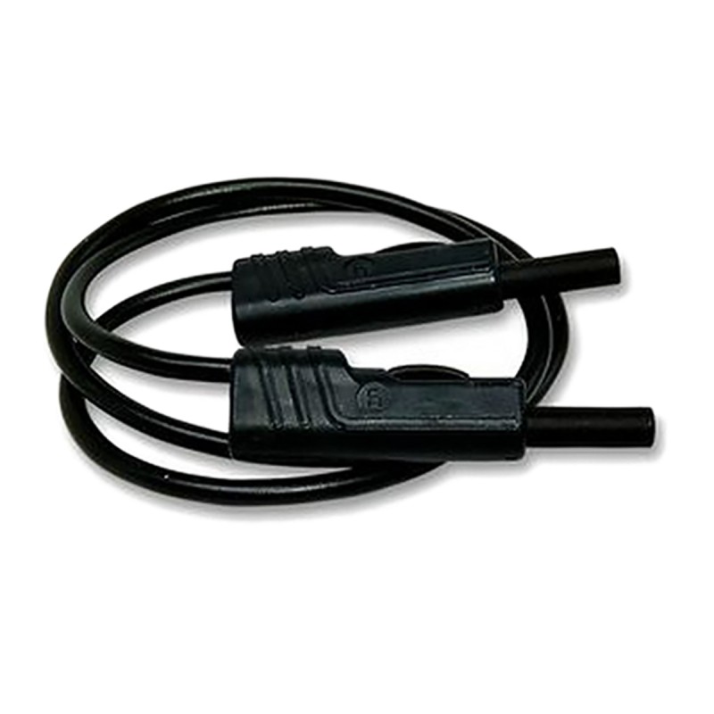 1 pcs - Hirschmann Test & Measurement, 16A, 30 V ac, 60V dc, Black, 250mm Lead Length