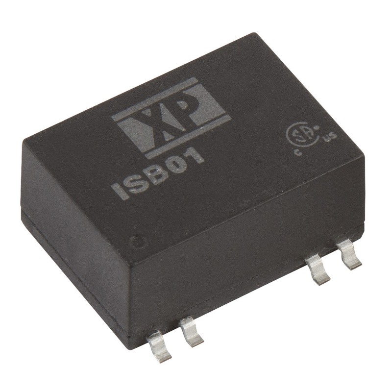 1 pcs - XP Power ISB DC-DC Converter, ±12V dc/ ±42mA Output, 18 - 36 V dc Input, 1W, Surface Mount, +95°C Max Temp -40°C