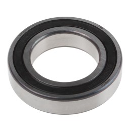 1 pcs - FAG 6008-2RSR-C3 Single Row Deep Groove Ball Bearing- Both Sides Sealed 40mm I.D, 68mm O.D