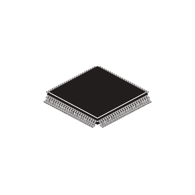 90 pcs - Silicon Labs C8051F132-GQ, 8bit 8051 Microcontroller, C8051F, 100MHz, 64 kB Flash, 100-Pin TQFP