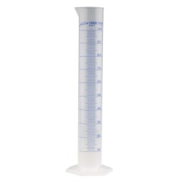 1 pcs - RS PRO PP Graduated Cylinder, 1L